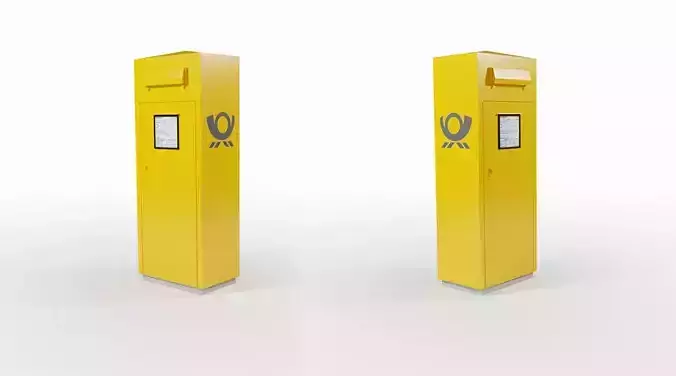 Public mailbox by the German Mail