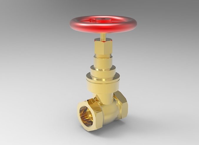 Gate Valve Free 3D print model