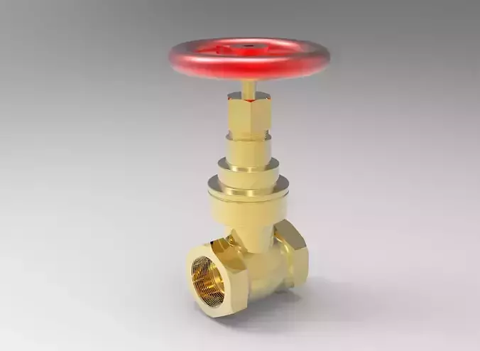 Gate Valve Free 3D print model