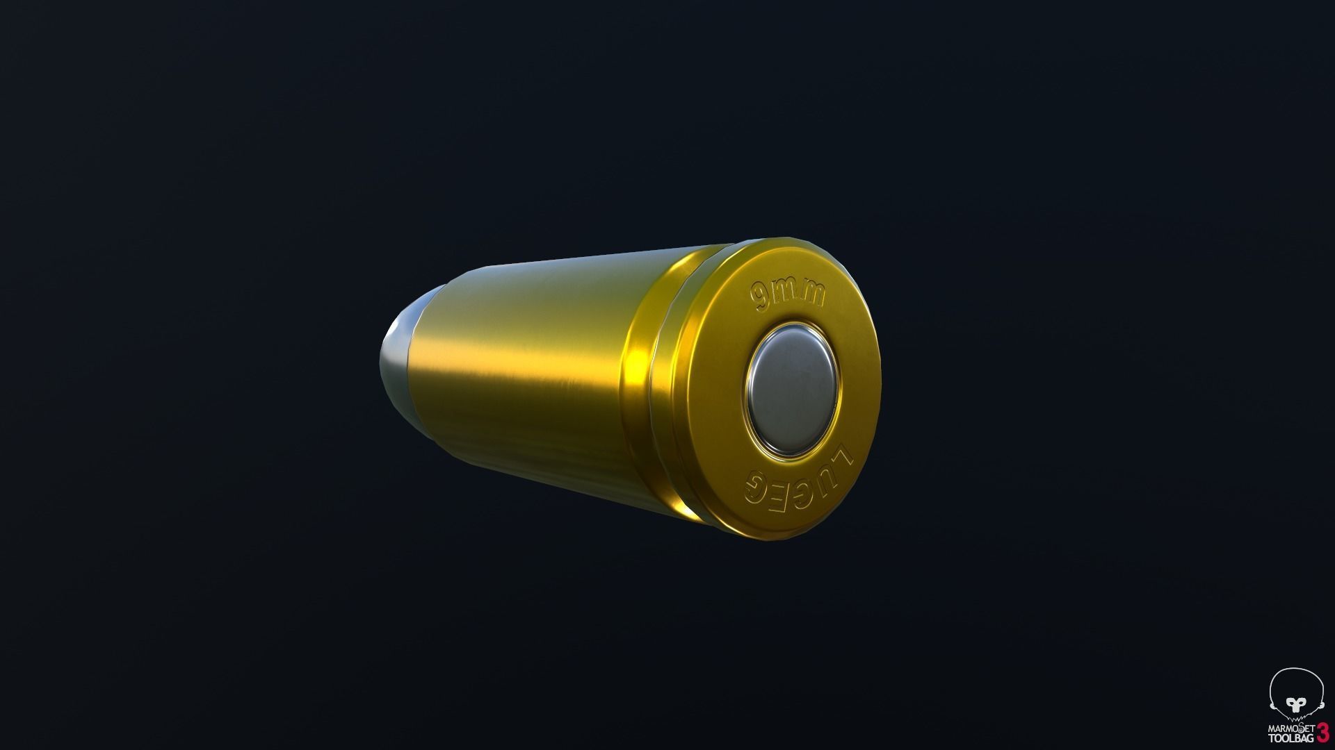 Glock 18C Low-poly 3D model_60