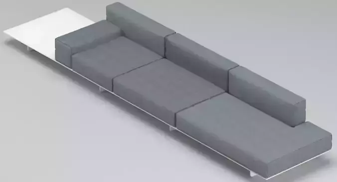 Jehs Laub Fin Sofa