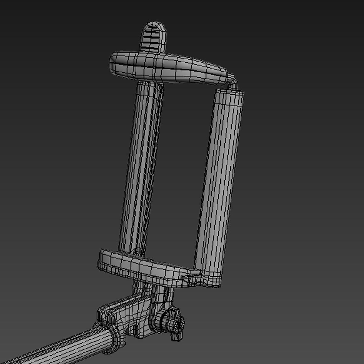 Selfie Stick 3D model_10
