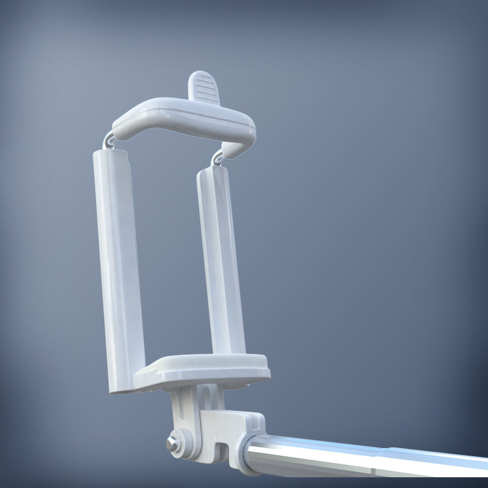 Selfie Stick 3D model_3