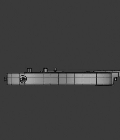 Electric Guitar Telecaster 3D model_11