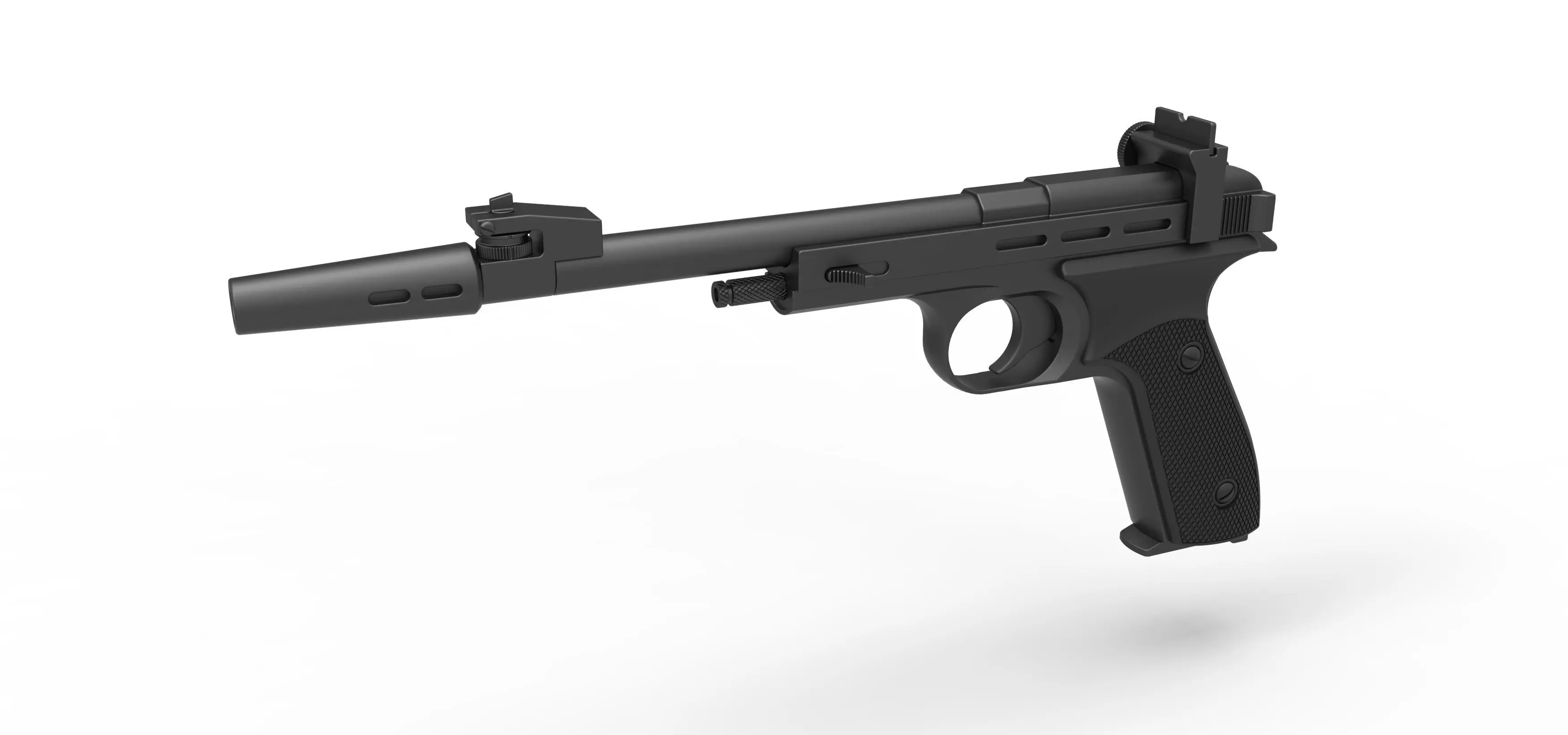 Blaster pistol CDEF from Star Wars 3D model_0