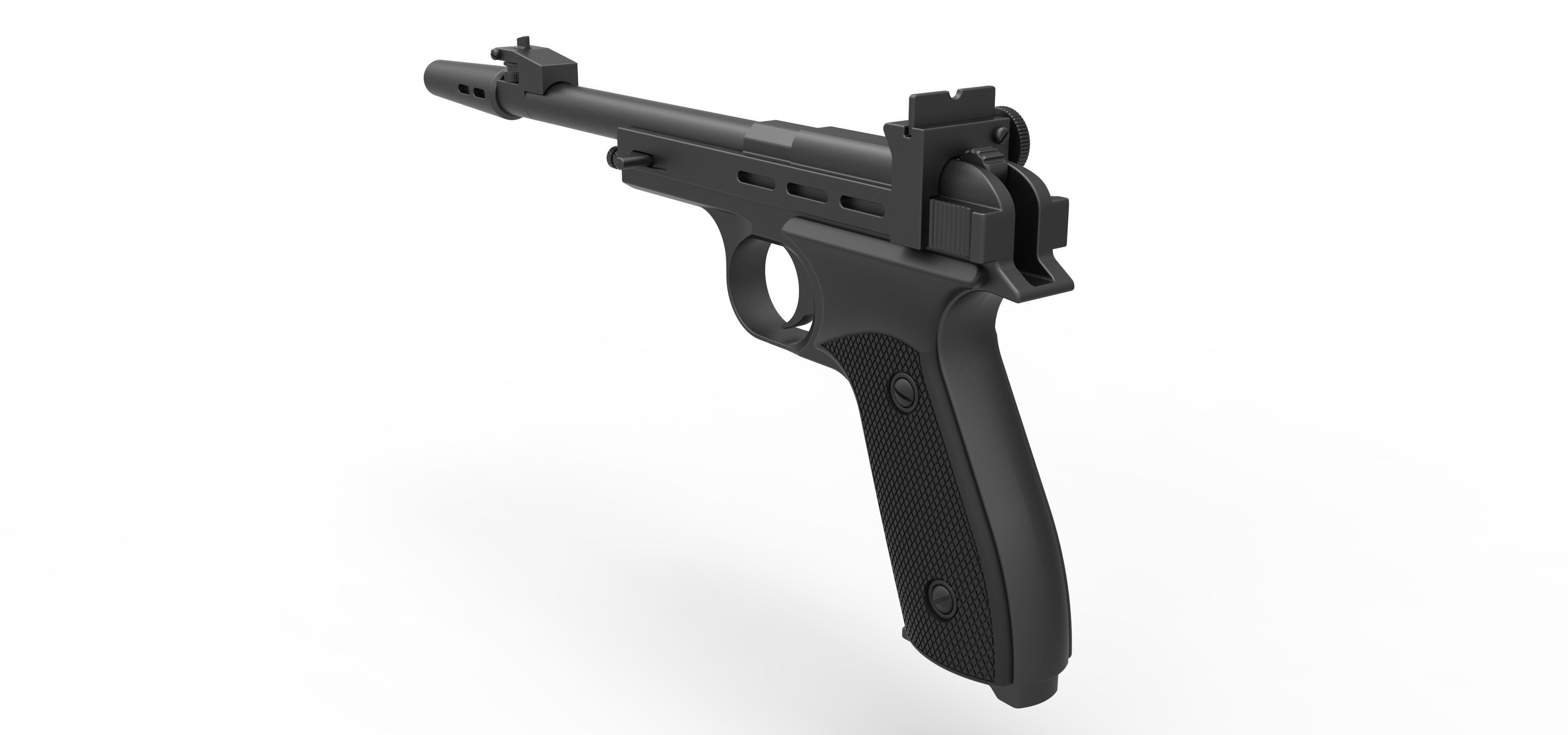 Blaster pistol CDEF from Star Wars 3D model_12