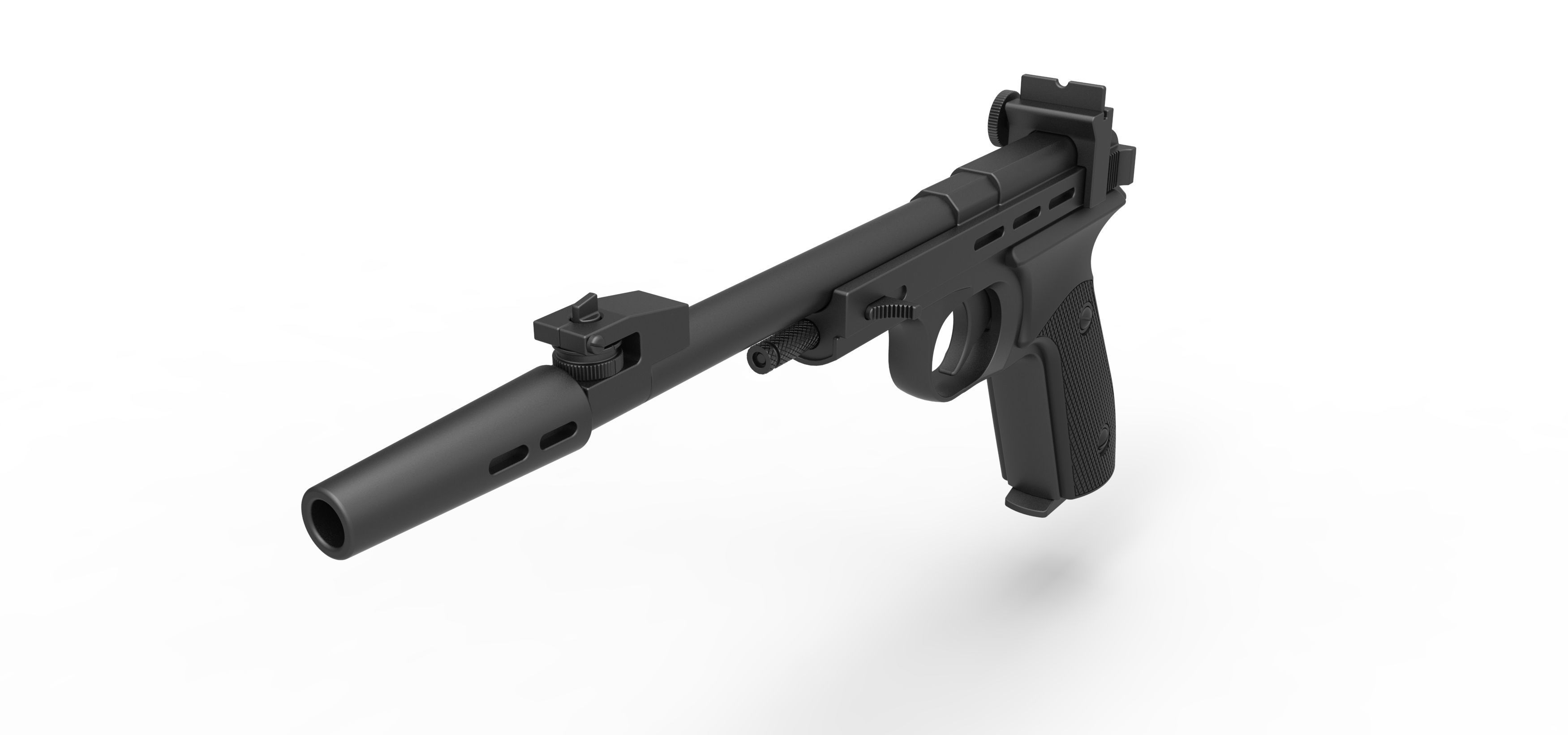 Blaster pistol CDEF from Star Wars 3D model_3