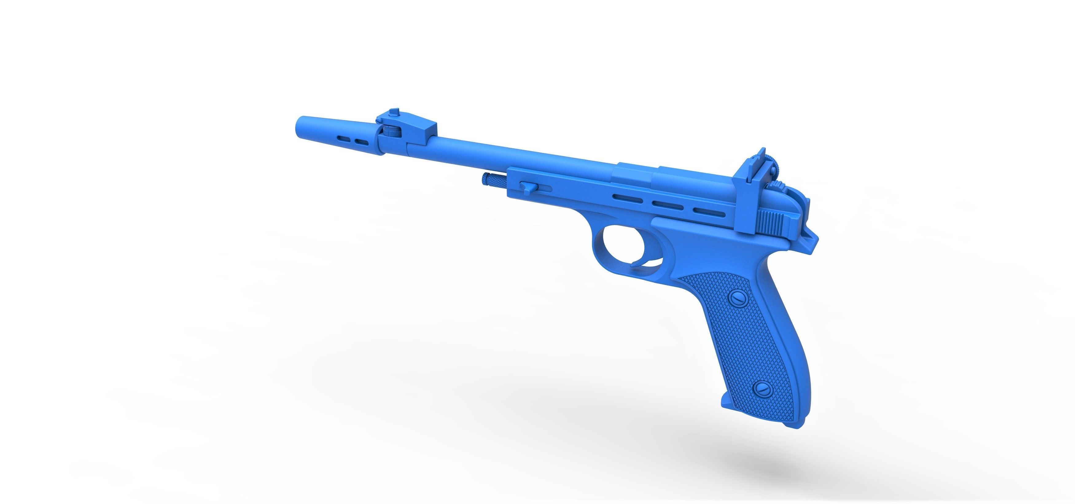 Blaster pistol CDEF from Star Wars 3D model_16
