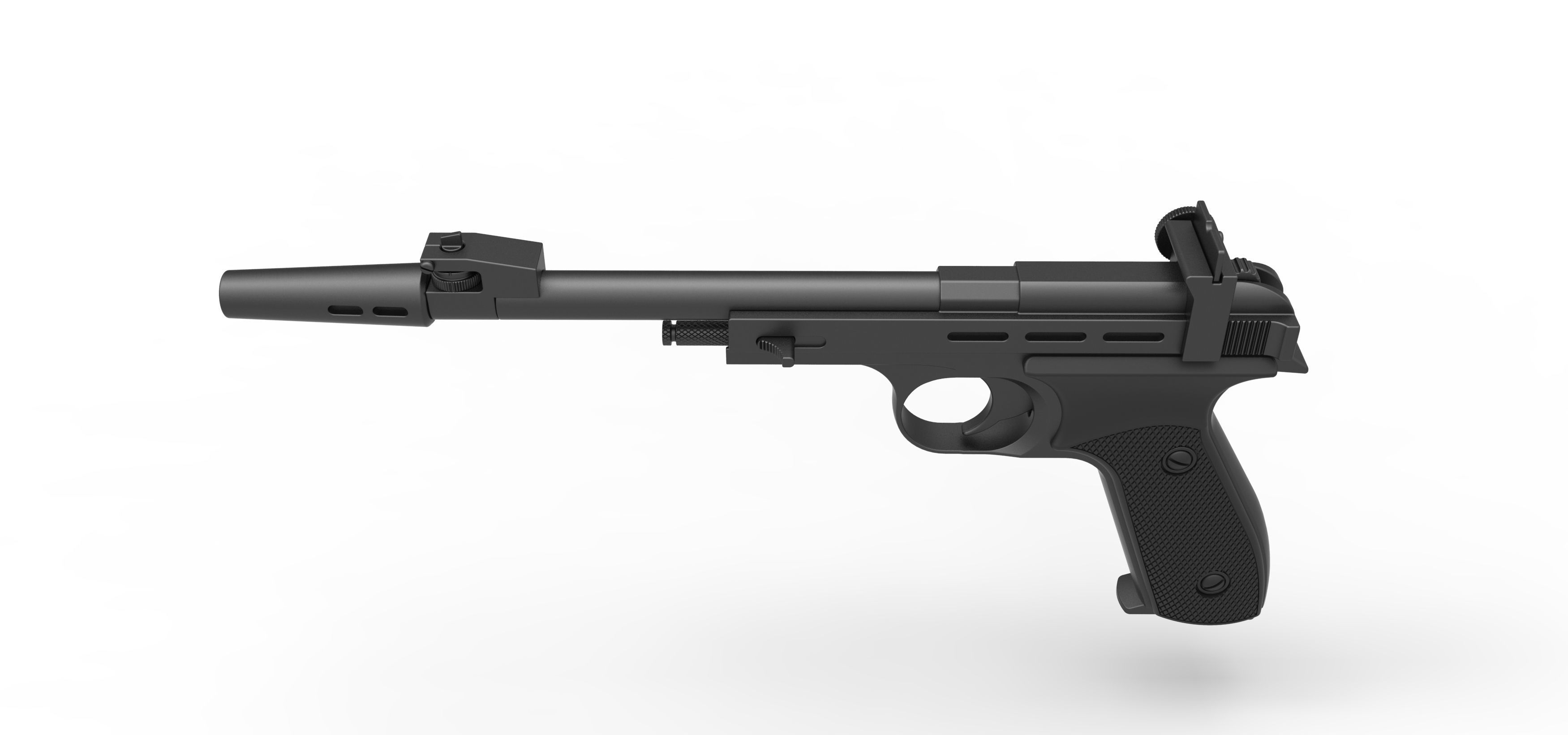 Blaster pistol CDEF from Star Wars 3D model_8