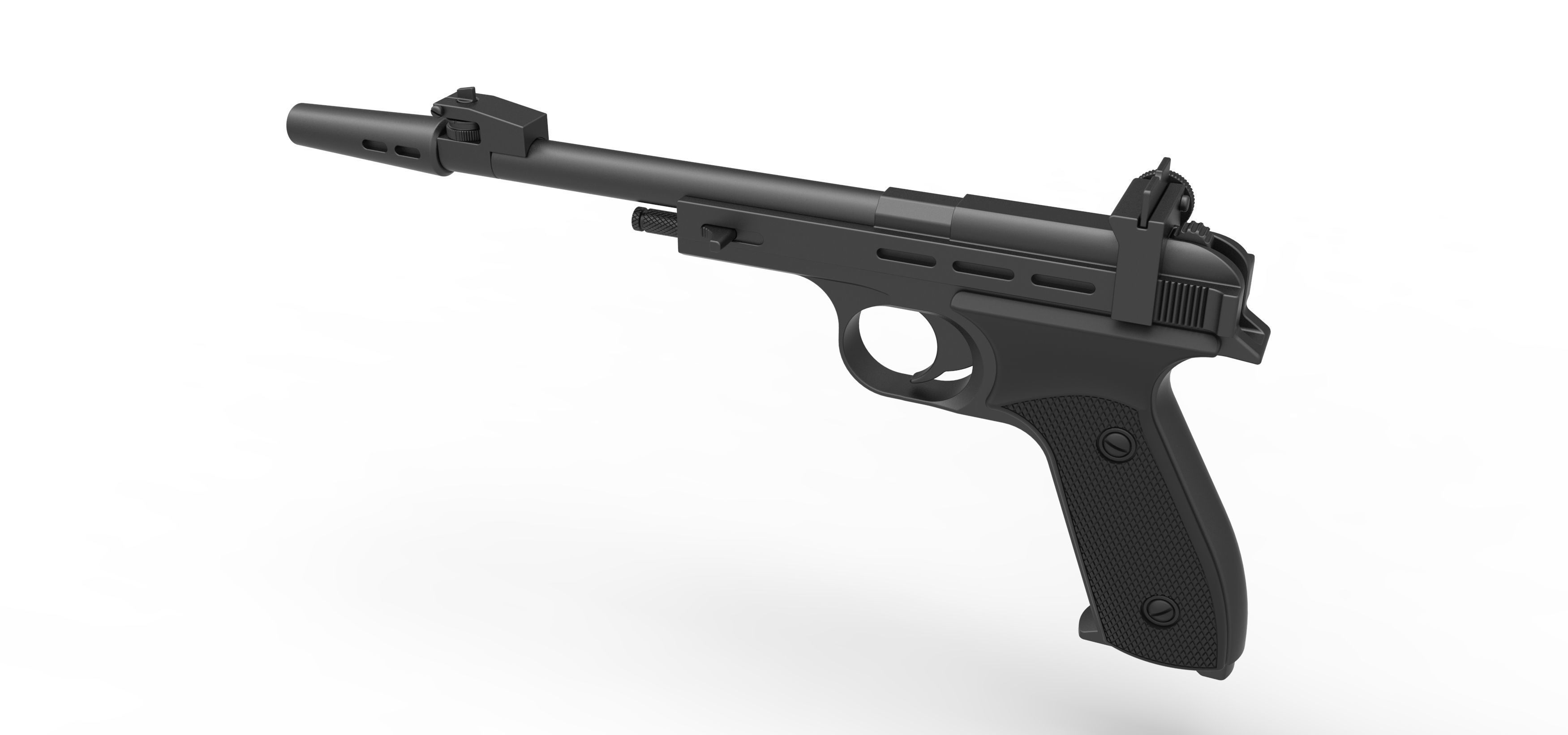 Blaster pistol CDEF from Star Wars 3D model_10