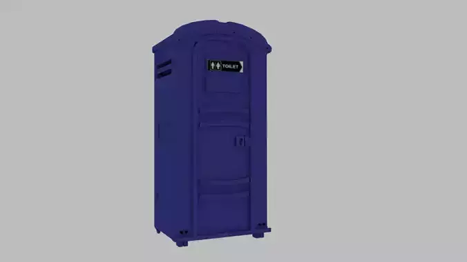 Portable Toilet 3D model
