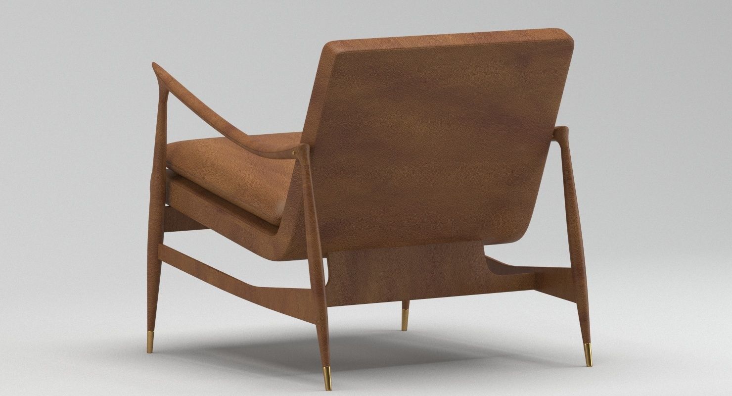 Jorge Zalszupin Dinamarquesa 3D model_2