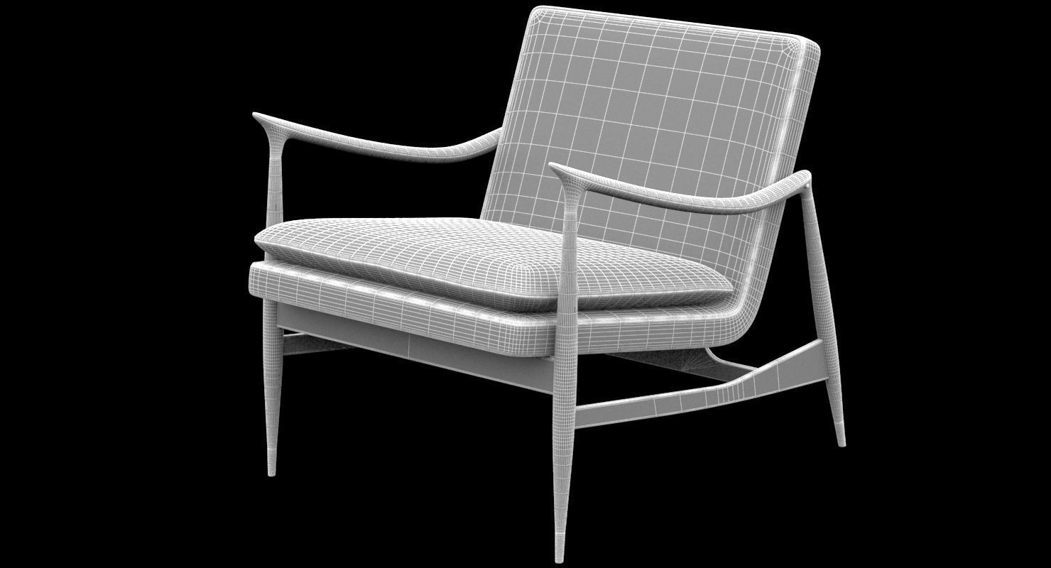 Jorge Zalszupin Dinamarquesa 3D model_6