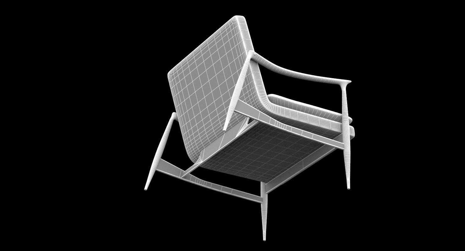 Jorge Zalszupin Dinamarquesa 3D model_5