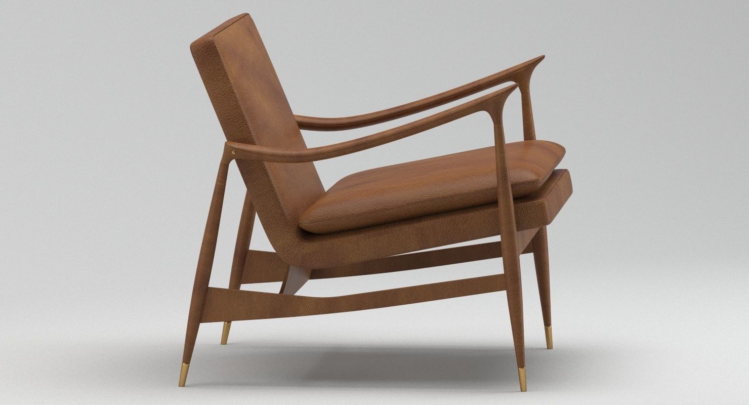 Jorge Zalszupin Dinamarquesa 3D model_3