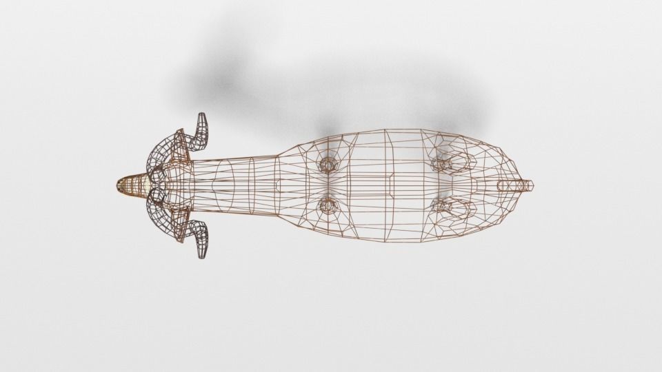 Low Poly Cartoon Greater Kudu Antelope Low-poly 3D model_17