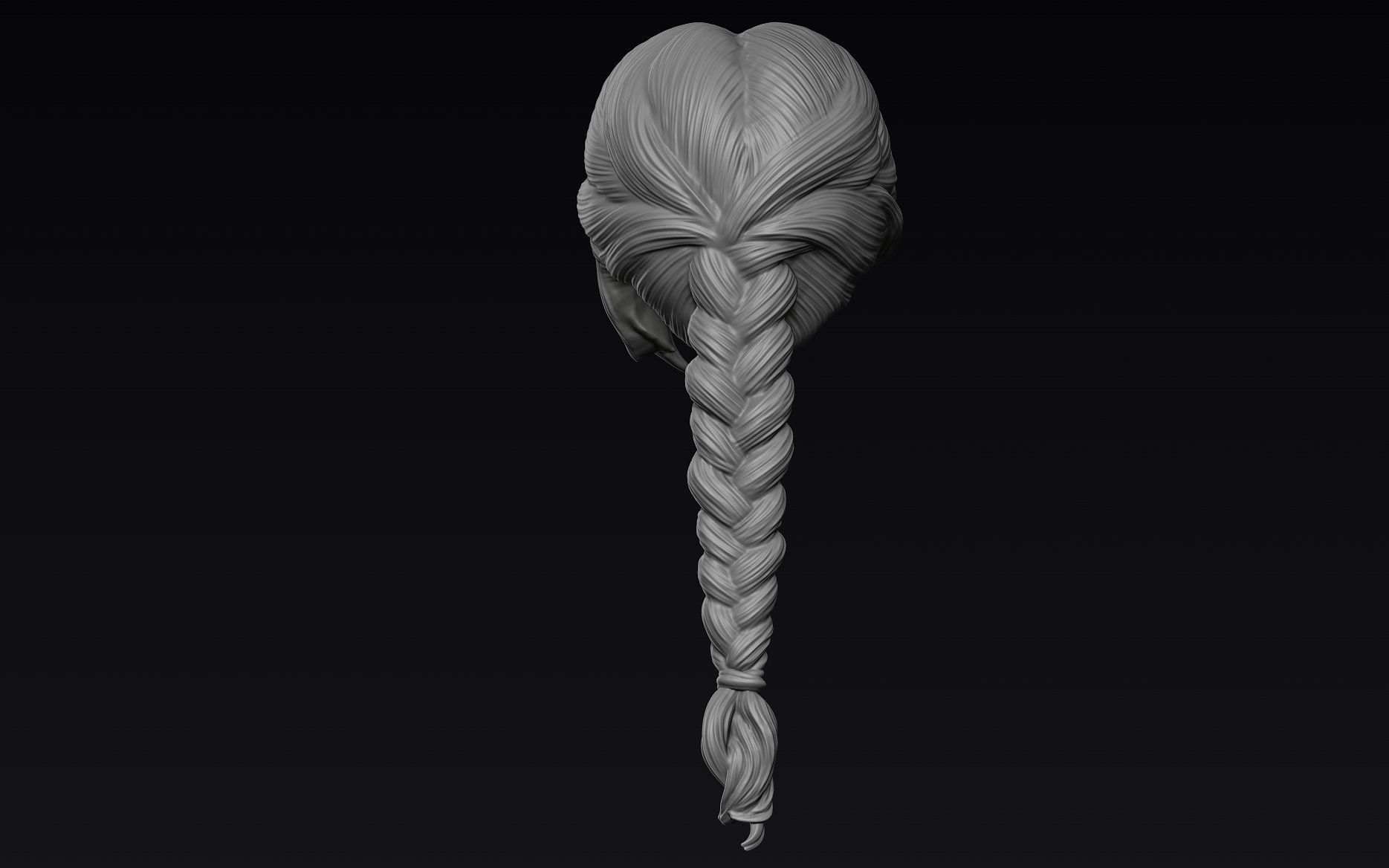 Hair 31 3D model_4