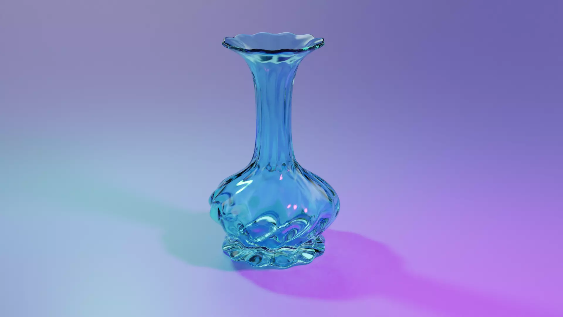 Flower Vase 3D model_0