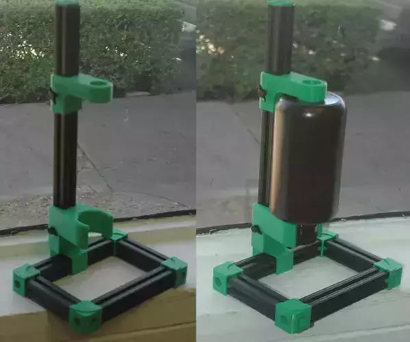 Resin Bottle Drainer Stand 3D print model