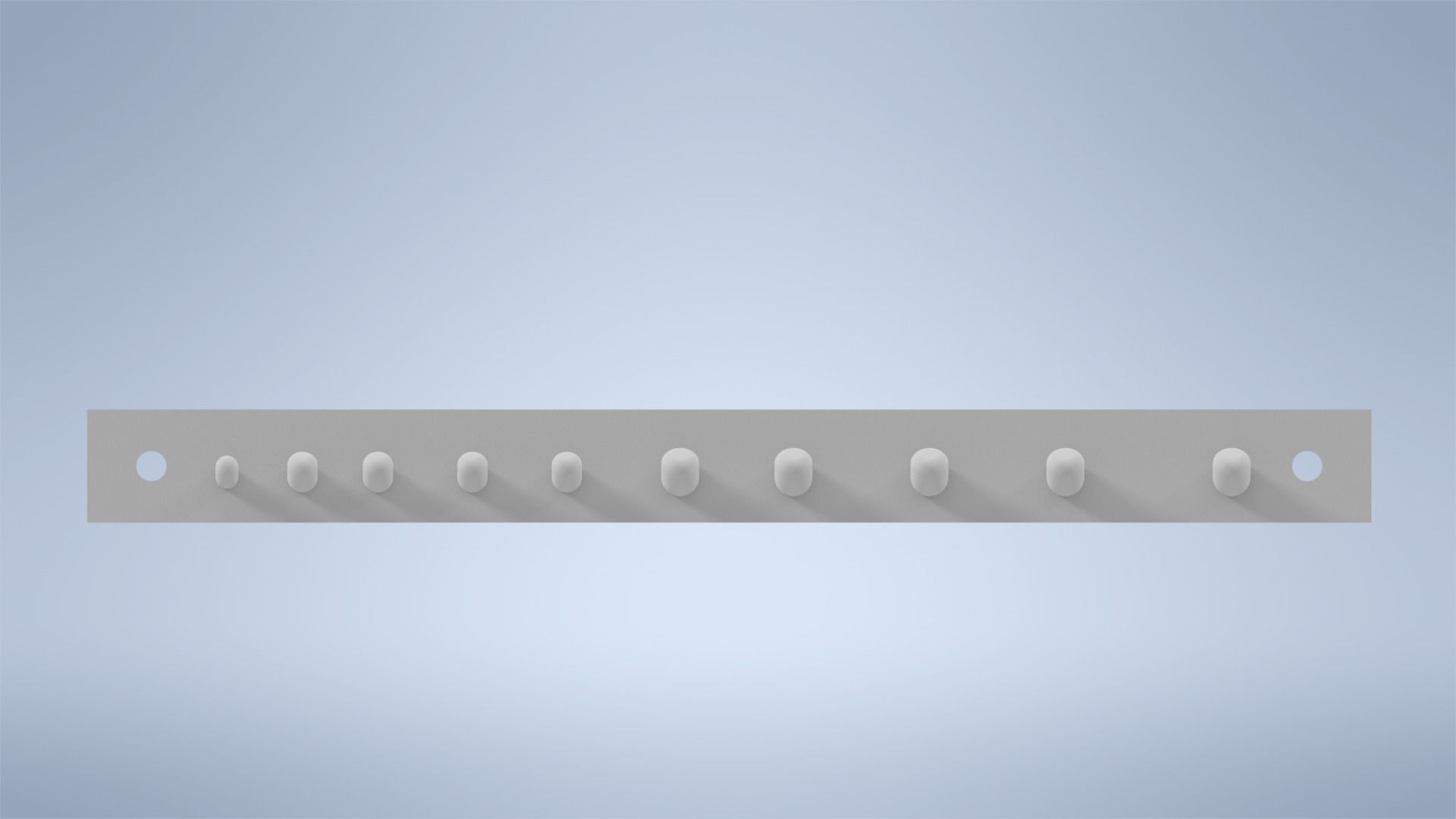 Wrench hanger Free 3D print model_3