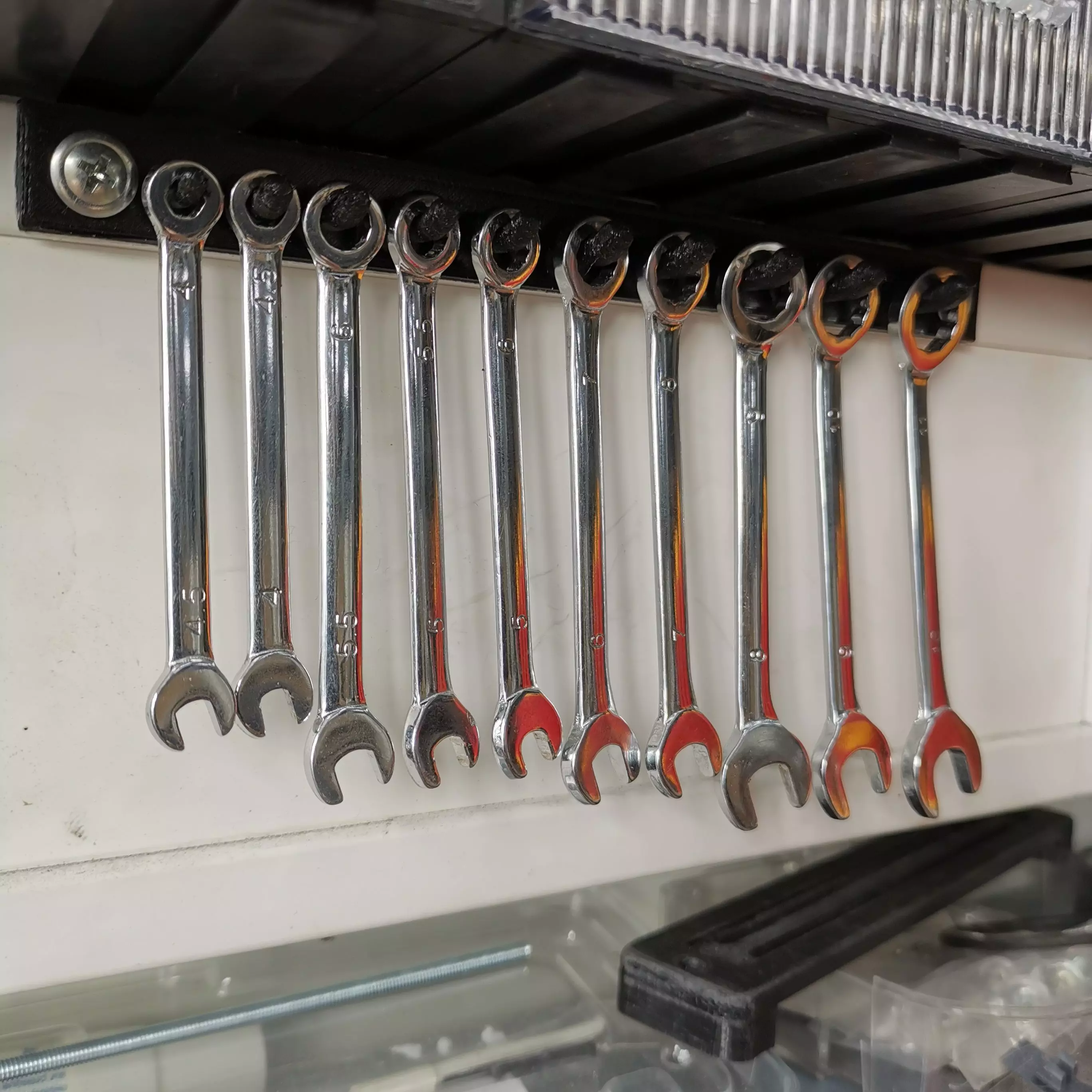 Wrench hanger Free 3D print model_0