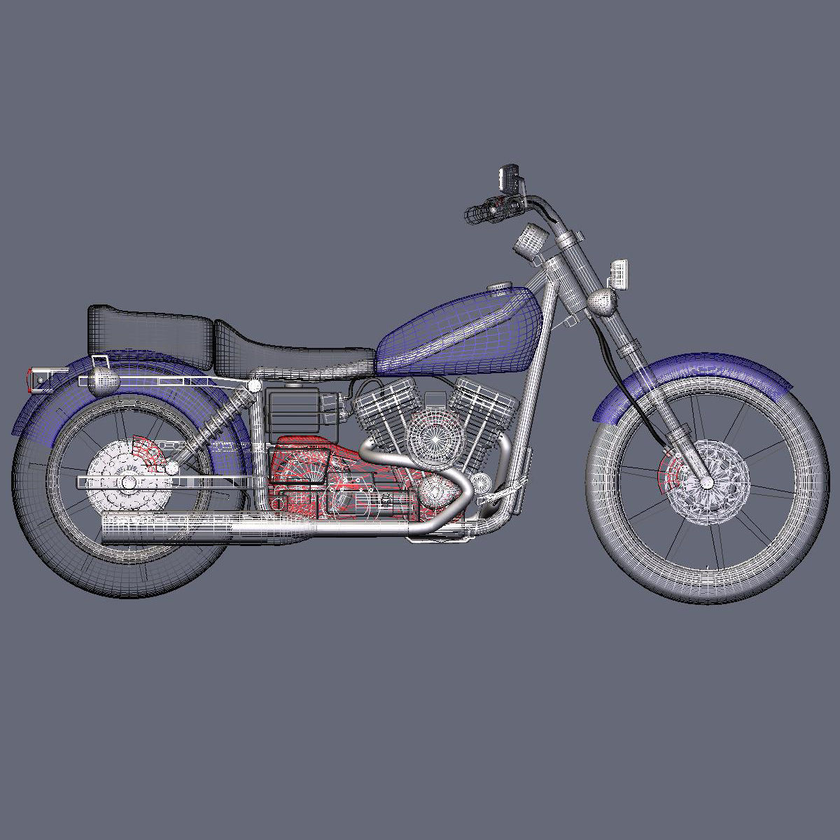 Custom Bike 3D model_40