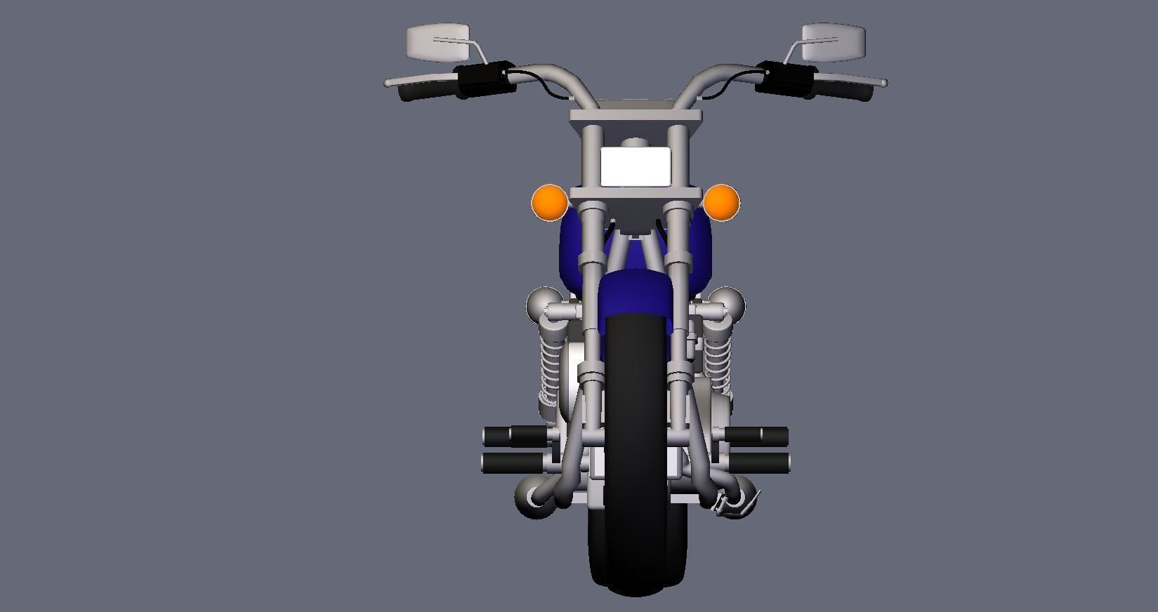 Custom Bike 3D model_14