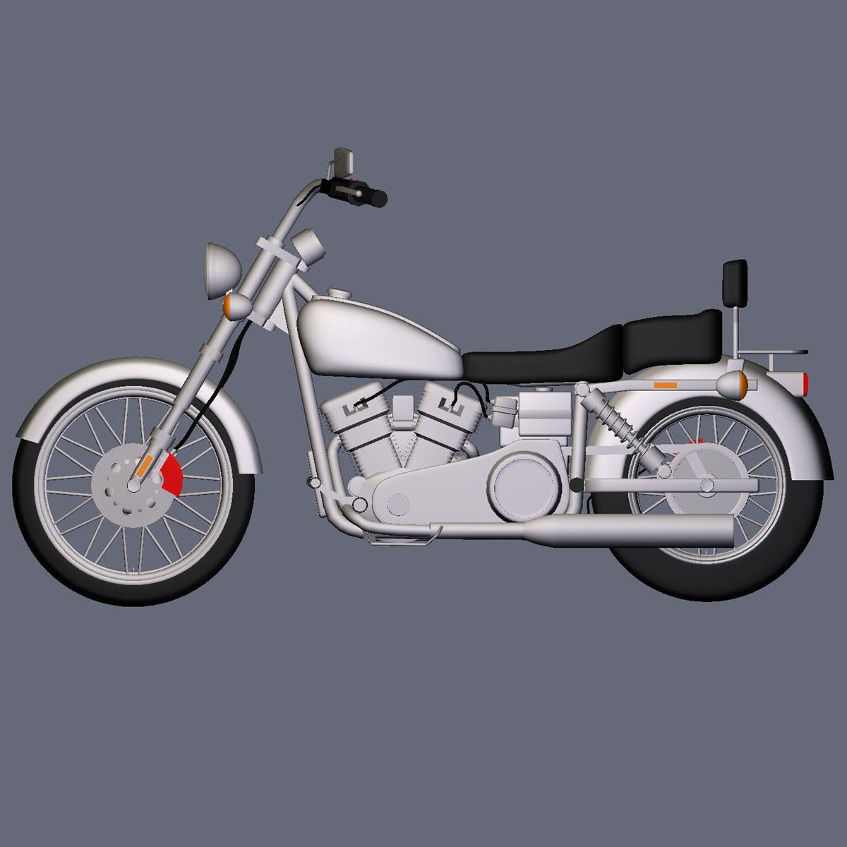 Custom Bike 3D model_27