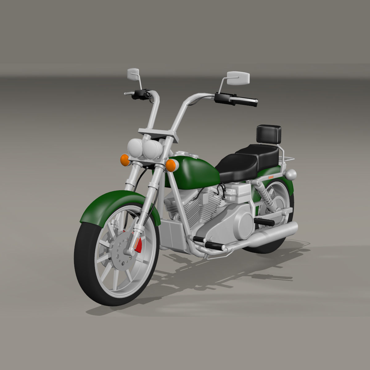 Custom Bike 3D model_19
