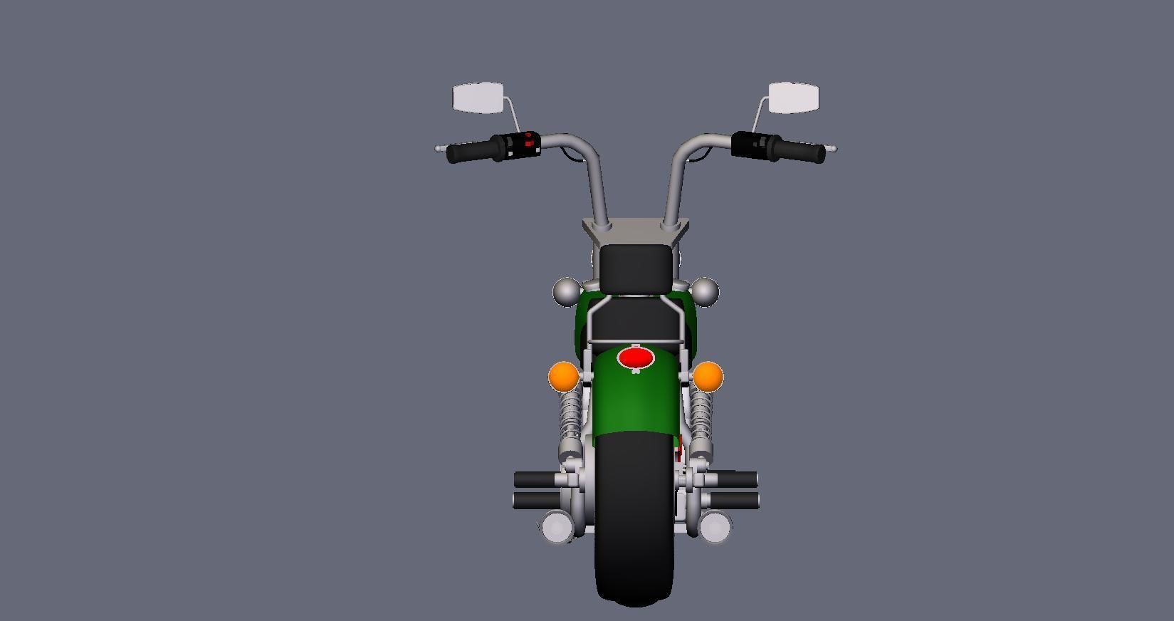 Custom Bike 3D model_5