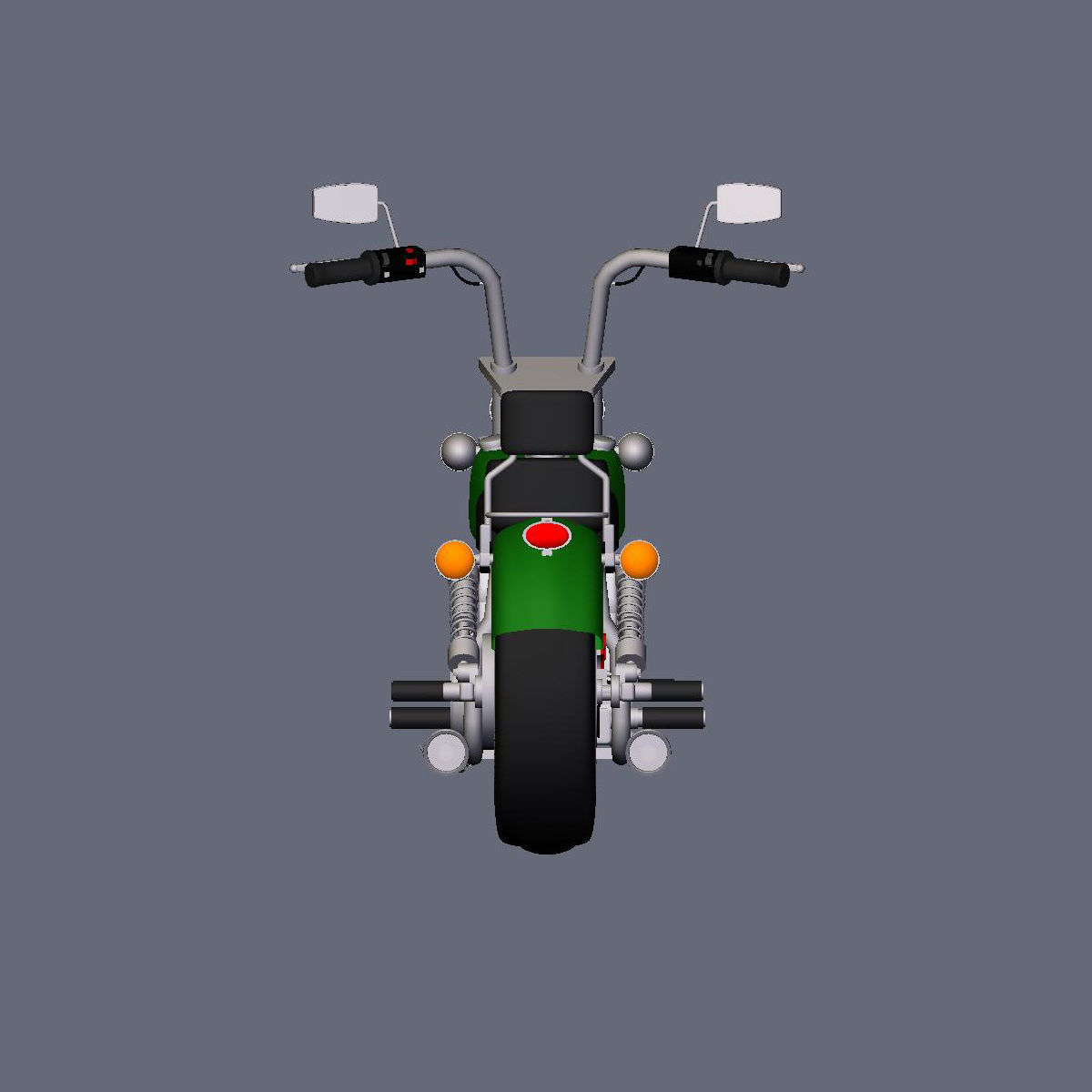 Custom Bike 3D model_30