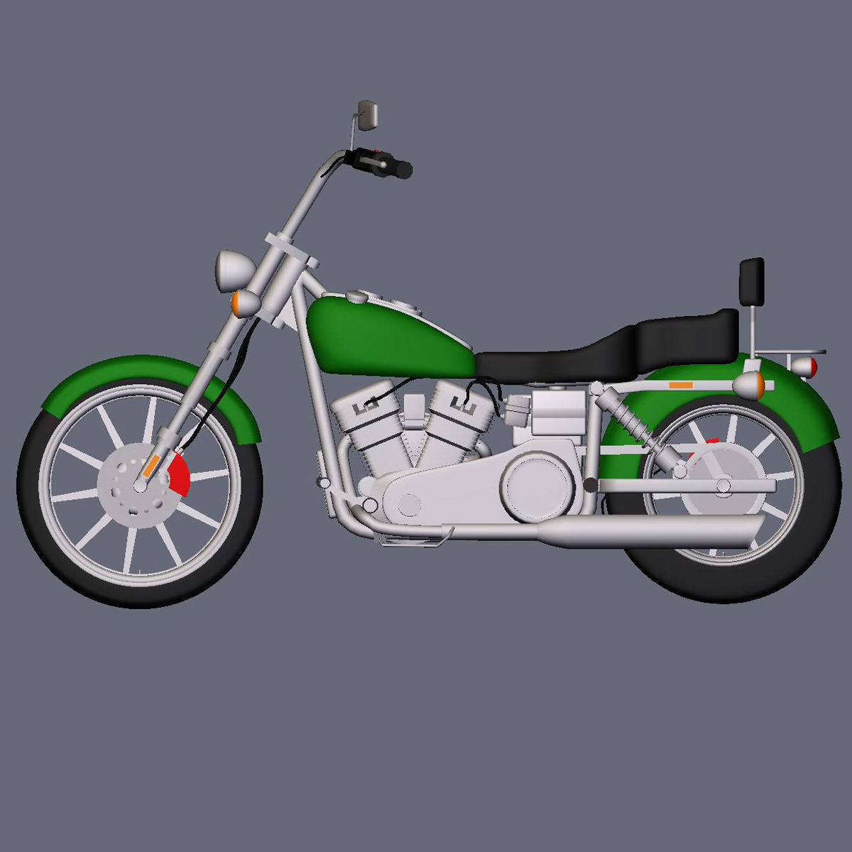 Custom Bike 3D model_31