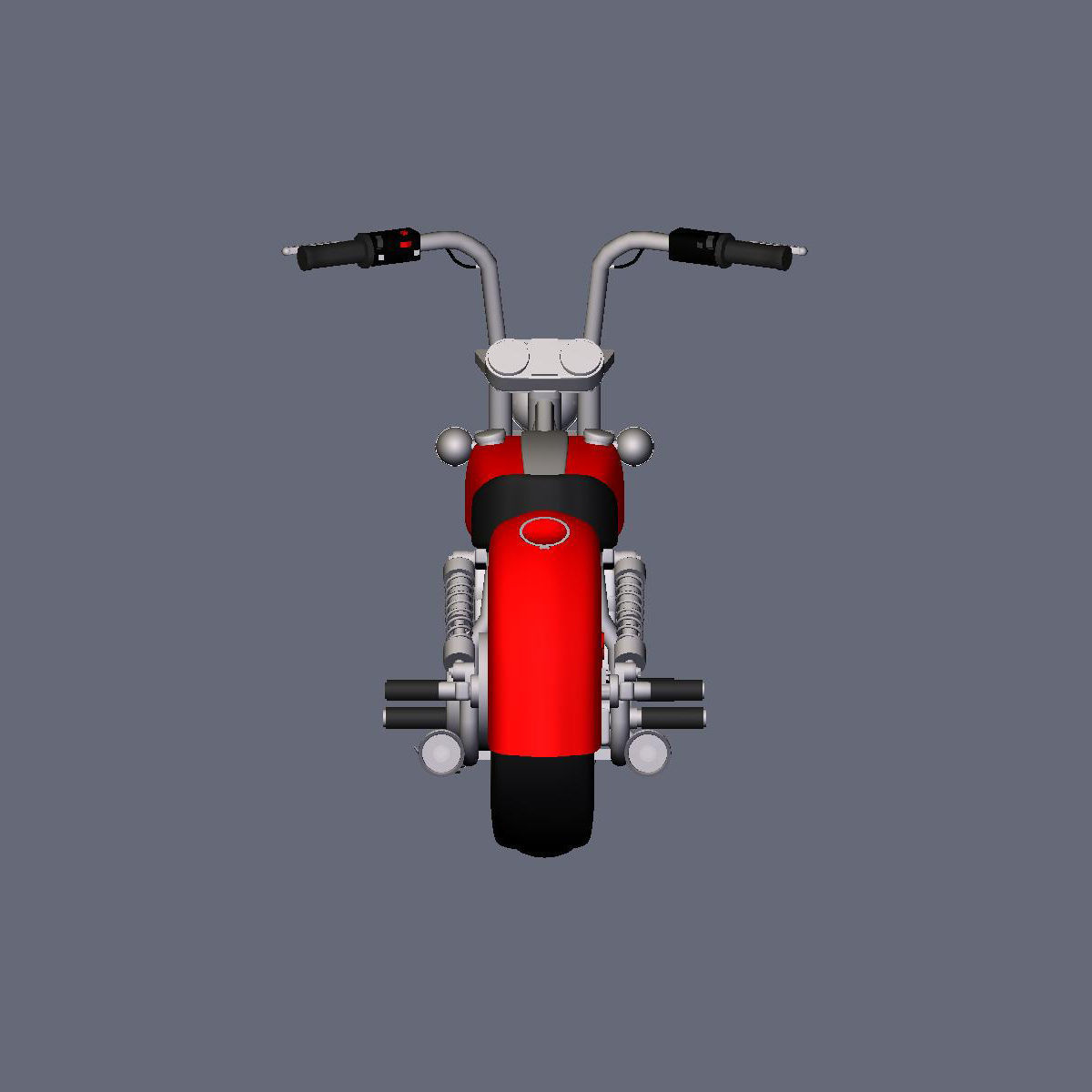 Custom Bike 3D model_34