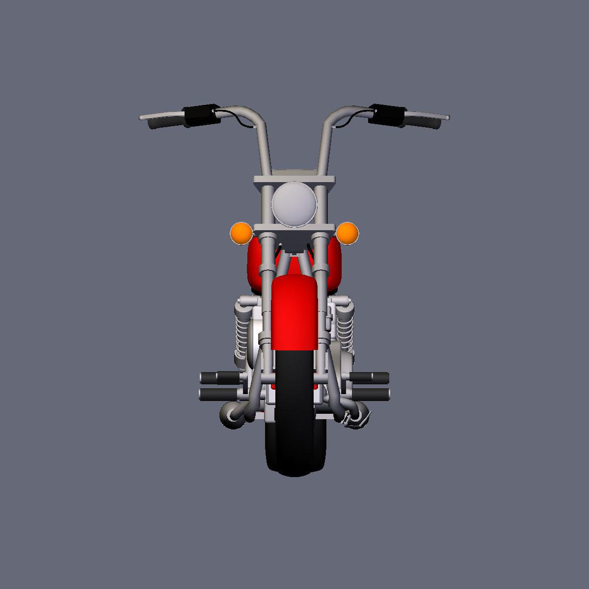 Custom Bike 3D model_33