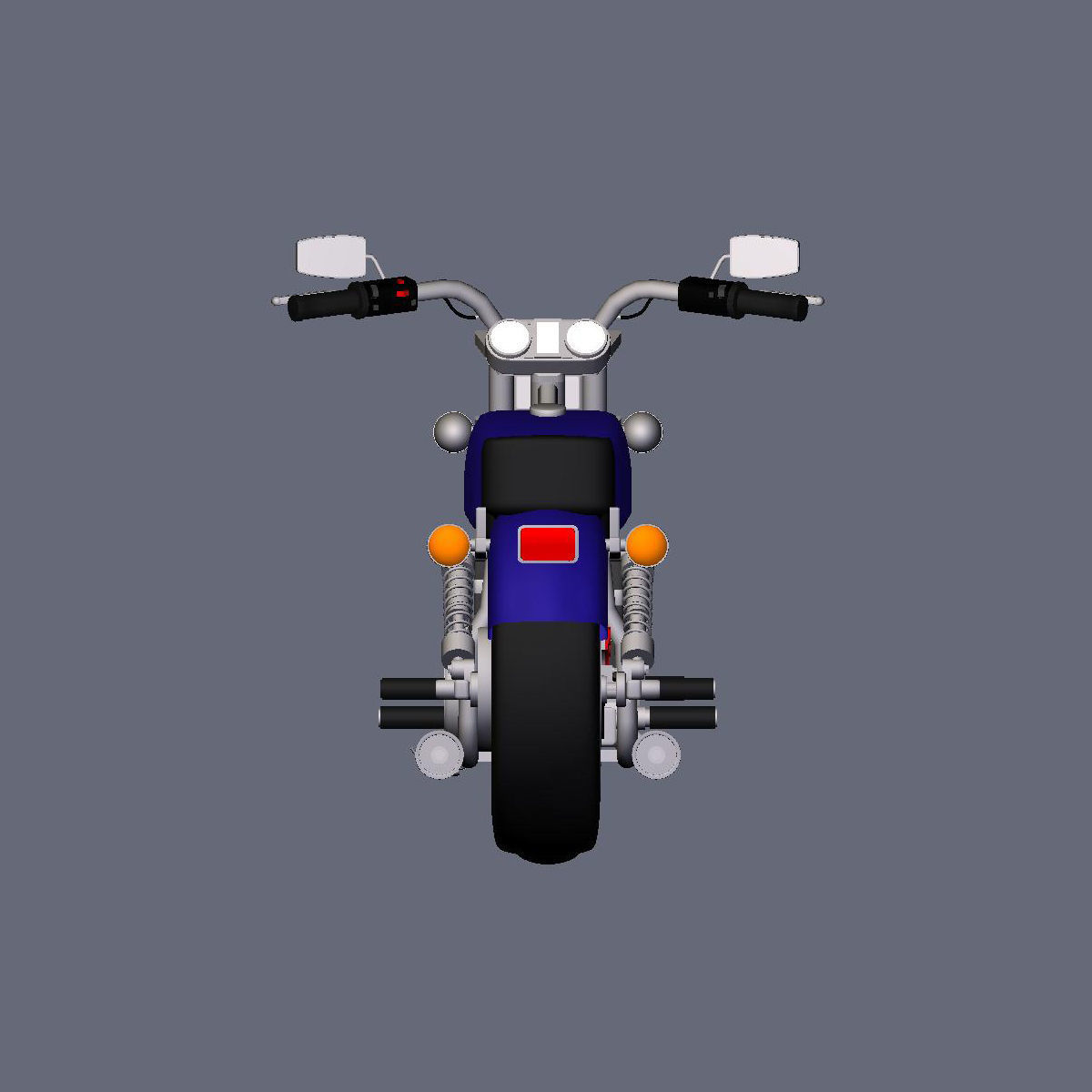 Custom Bike 3D model_38