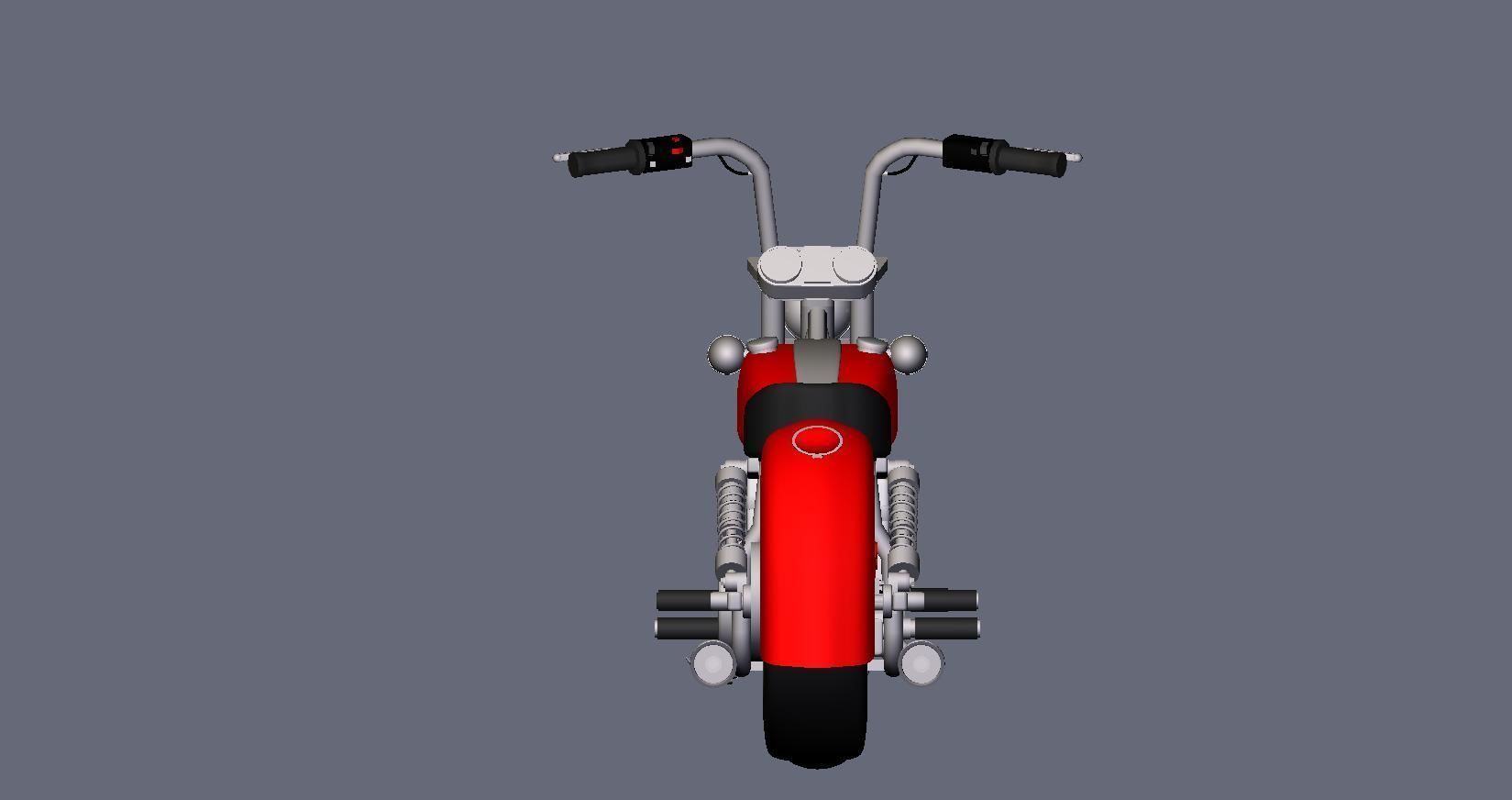 Custom Bike 3D model_9
