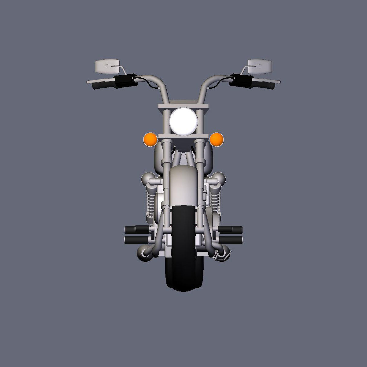 Custom Bike 3D model_25