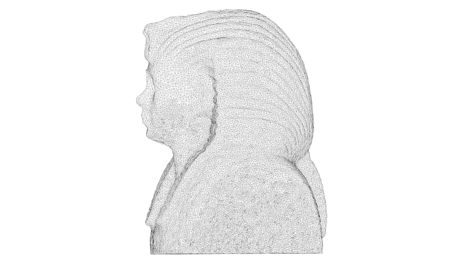 3D PRINTING - EGYPTIAN FIGURINE OF TOUTANKHAMON 3D print model_6