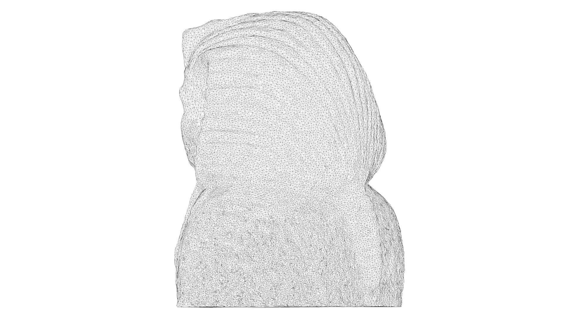 3D PRINTING - EGYPTIAN FIGURINE OF TOUTANKHAMON 3D print model_8