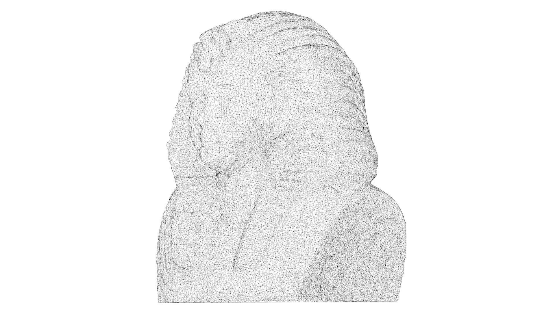 3D PRINTING - EGYPTIAN FIGURINE OF TOUTANKHAMON 3D print model_4