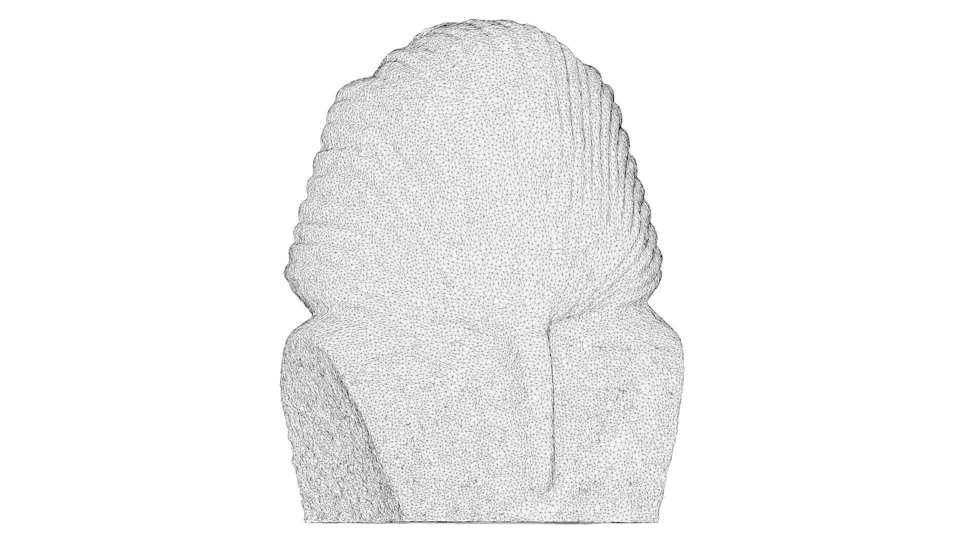 3D PRINTING - EGYPTIAN FIGURINE OF TOUTANKHAMON 3D print model_10