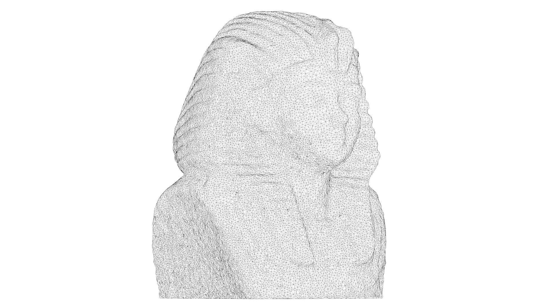 3D PRINTING - EGYPTIAN FIGURINE OF TOUTANKHAMON 3D print model_19