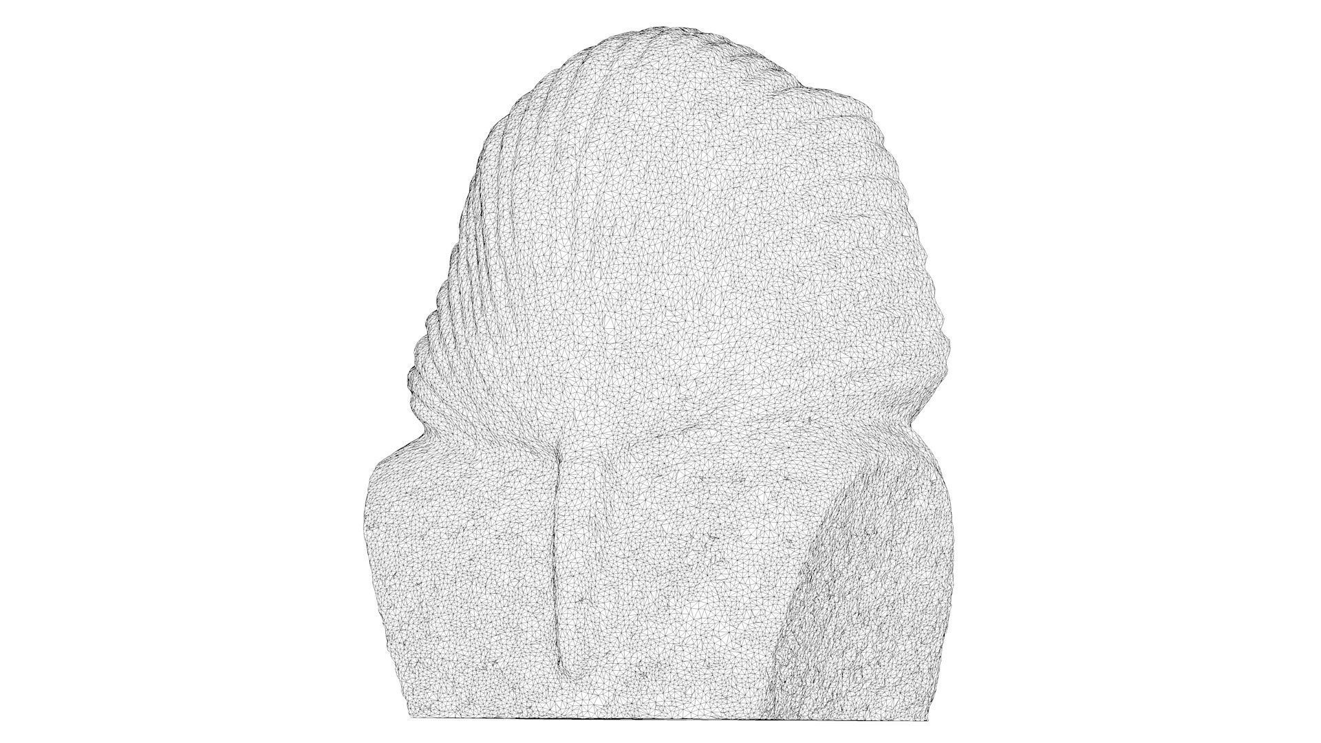 3D PRINTING - EGYPTIAN FIGURINE OF TOUTANKHAMON 3D print model_12