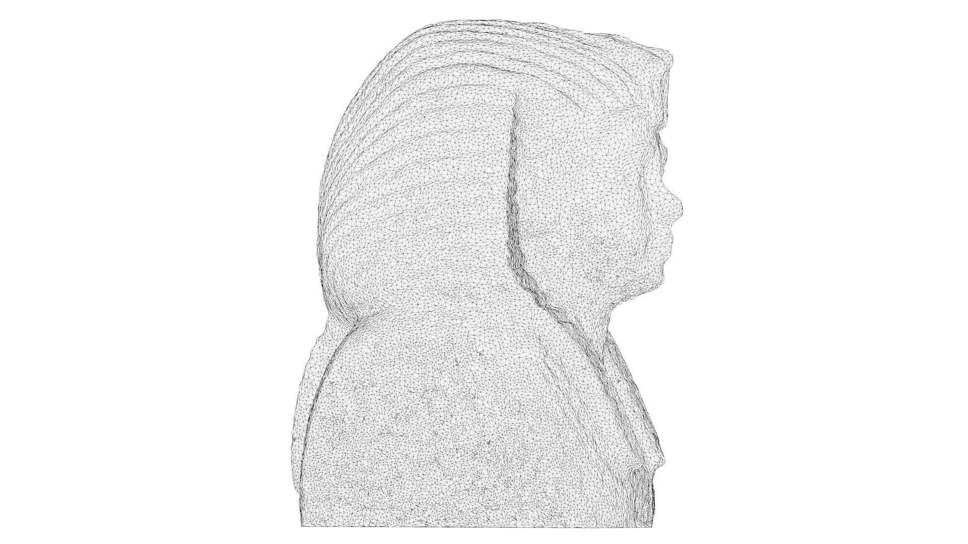 3D PRINTING - EGYPTIAN FIGURINE OF TOUTANKHAMON 3D print model_18