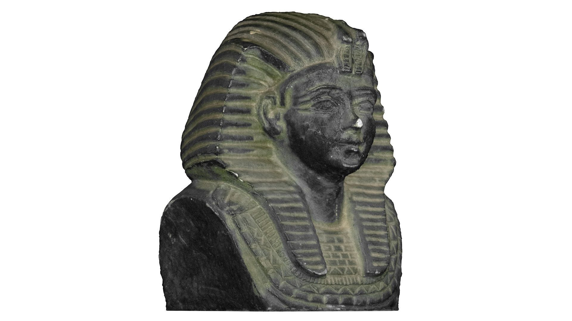 3D PRINTING - EGYPTIAN FIGURINE OF TOUTANKHAMON 3D print model_17