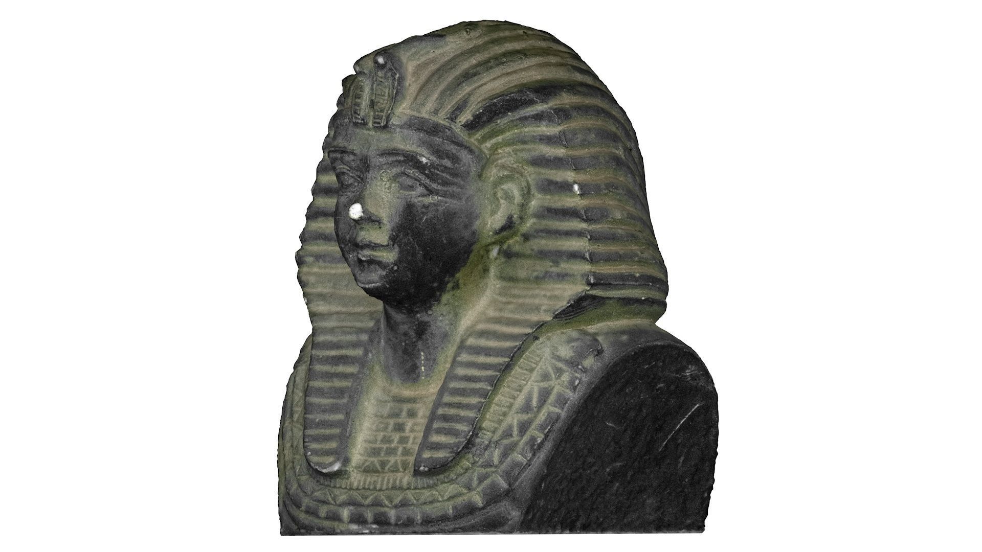 3D PRINTING - EGYPTIAN FIGURINE OF TOUTANKHAMON 3D print model_3