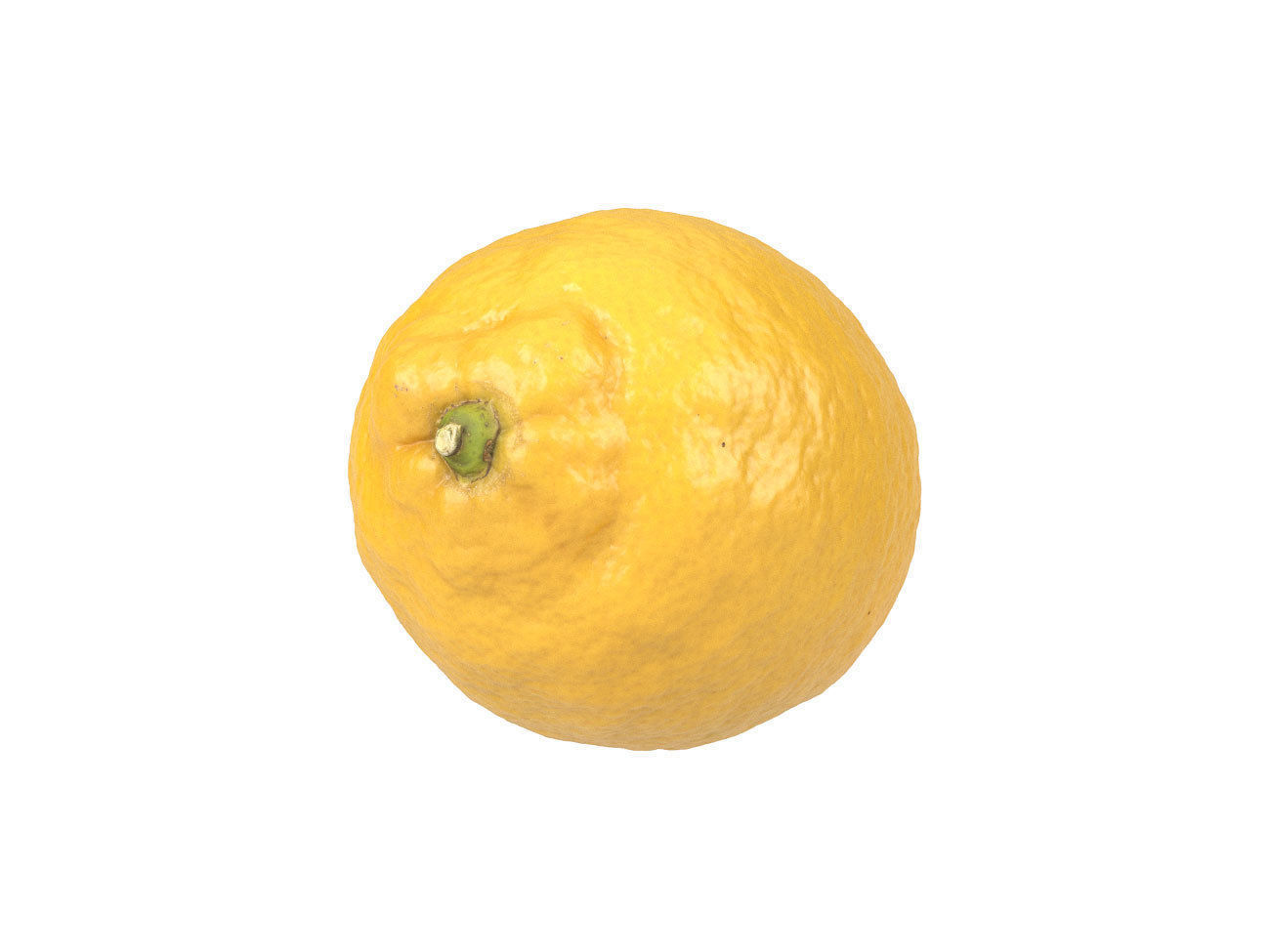 Photorealistic lemon 3D Scan 3 3D model_1
