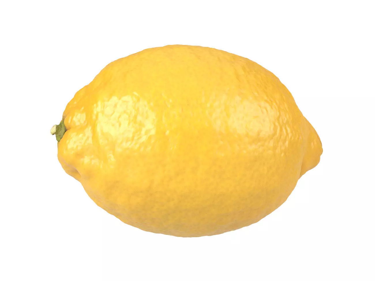 Photorealistic lemon 3D Scan 3 3D model_0
