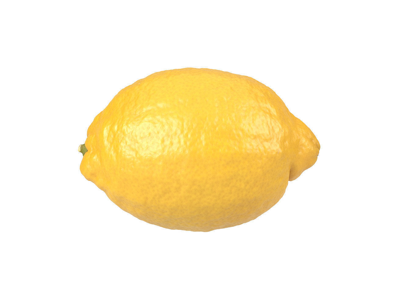 Photorealistic lemon 3D Scan 3 3D model_4