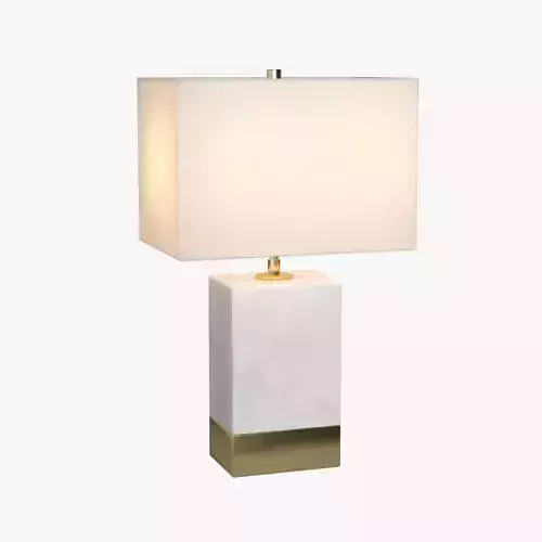 Lucent 2 Light Table Lamp in Antique Gold